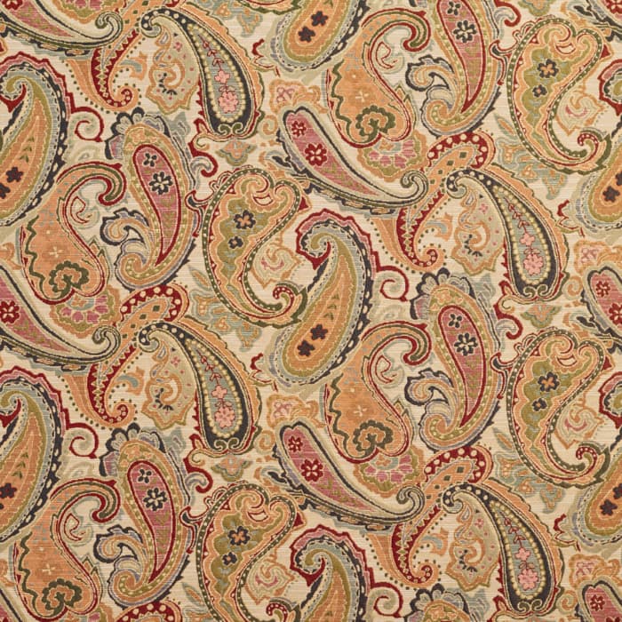 1972 Ecru Paisley