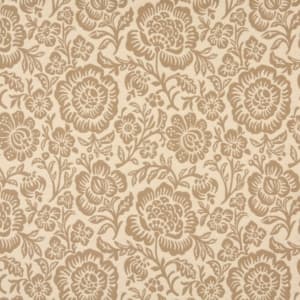 6401 Cream Floral