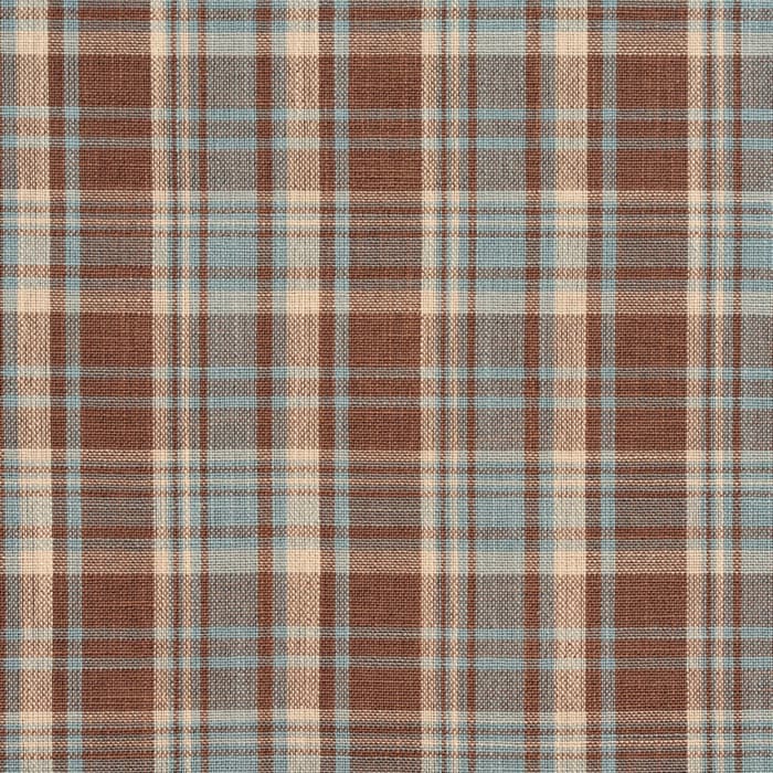 D104 Cornflower Plaid