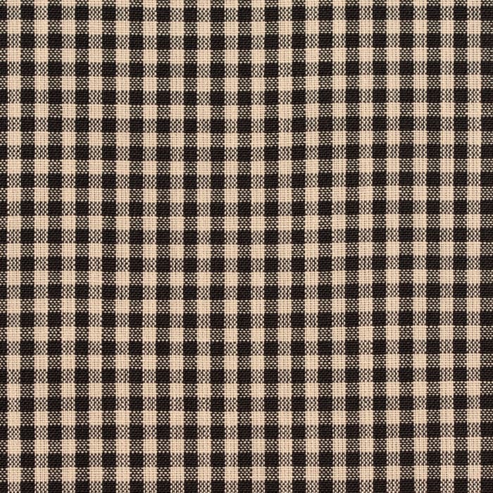 D117 Onyx Gingham