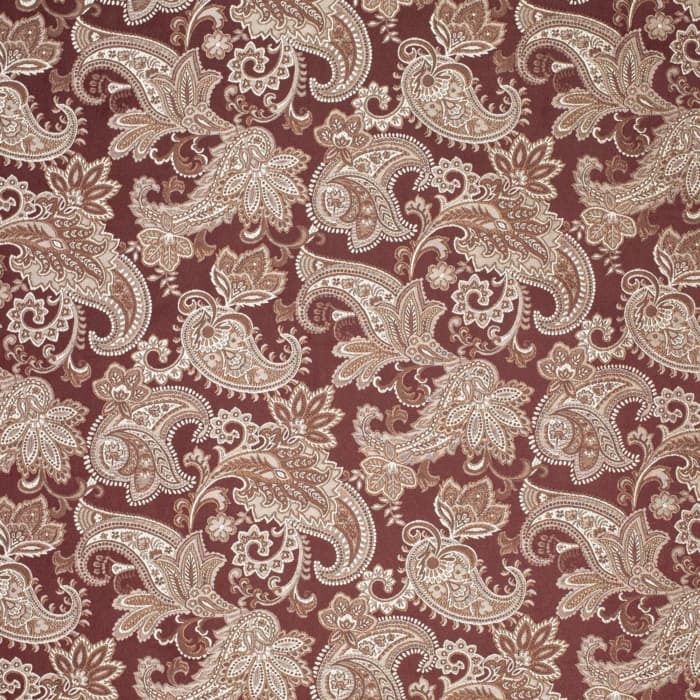 D1555 Merlot Paisley