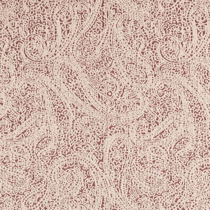 D2595 Paisley Crimson